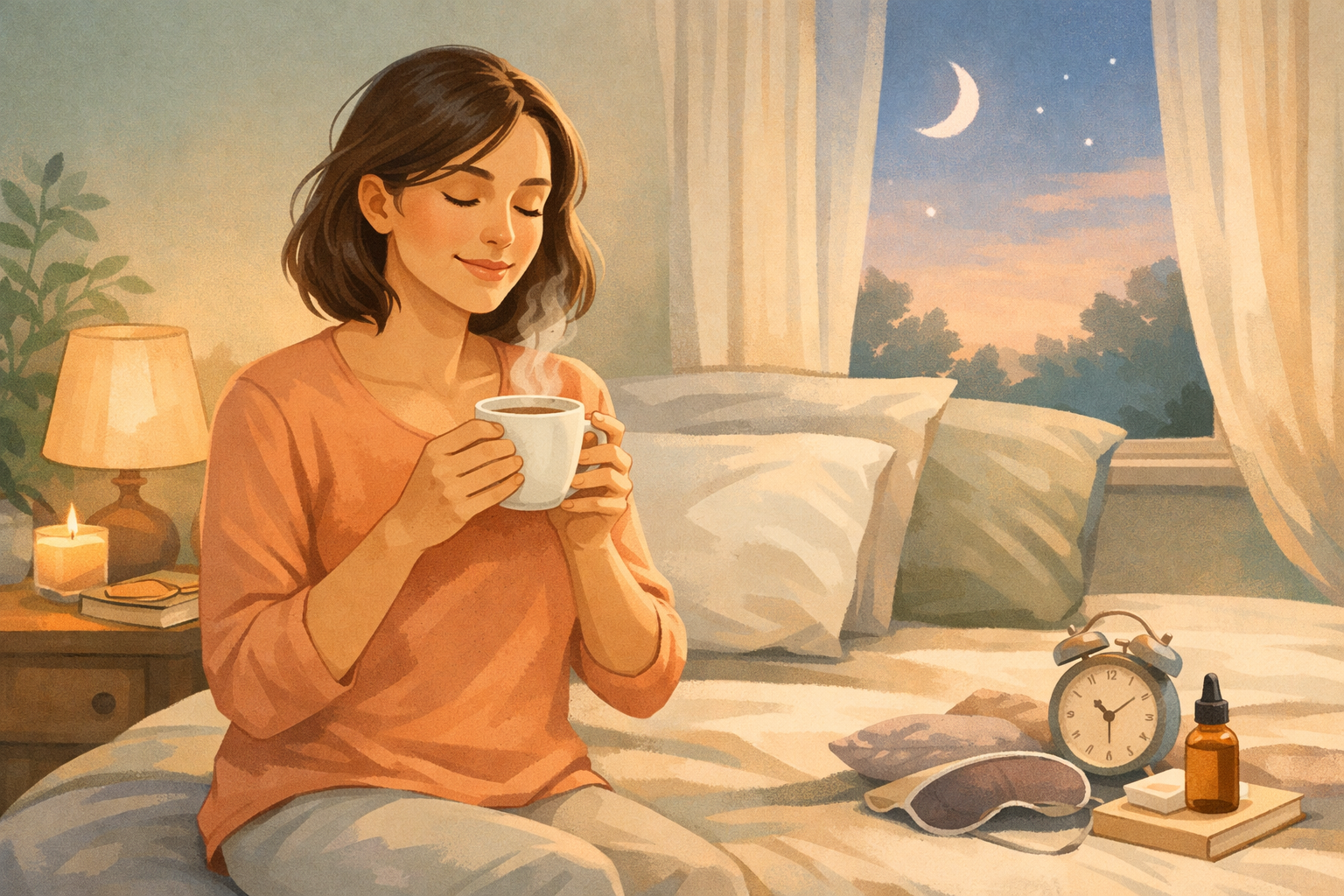 Illustration: Besser schlafen mit Long COVID